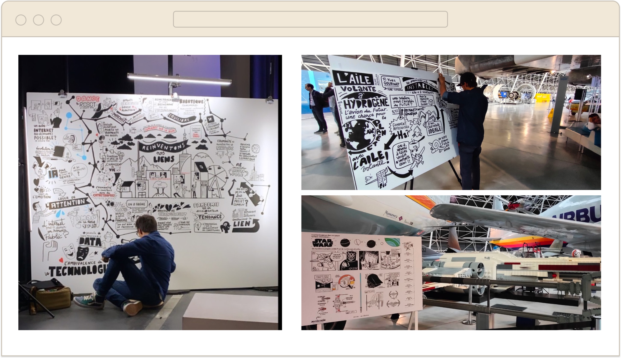 Scribing — facilitation graphique en direct